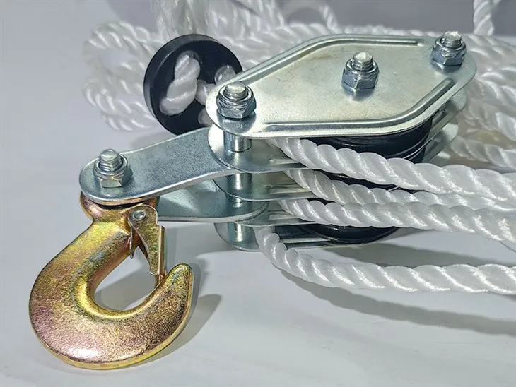Poly Rope Hoist Pulley Block