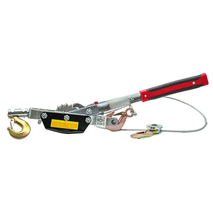مجتذب يدوي 5T مزود بثلاثة خطافات تروس واحدة